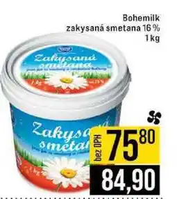 Jip Bohemilk zakysaná smetana 16% 1kg nabídka