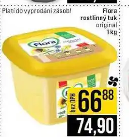 Jip Flora rostlinný tuk original 1 kg nabídka