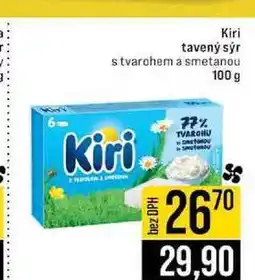 Jip Kiri tavený sýr s tvarohem a smetanou 100 g nabídka