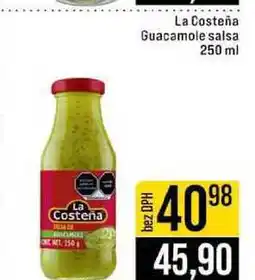 Jip La Costeña Guacamole salsa 250 ml nabídka
