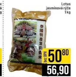 Jip Lotus jasmínová rýže 1kg nabídka