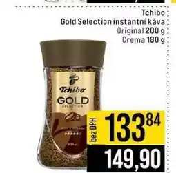 Jip Tchibo Gold Selection instantní káva Original 200 g Crema 180 g nabídka