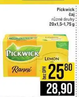 Jip Pickwick čaj různé druhy 20x1,5-1,75 g nabídka
