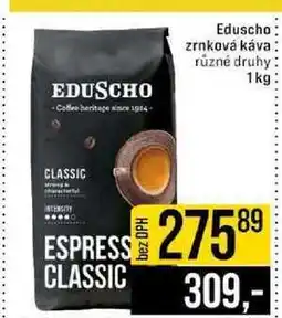 Jip Eduscho zrnková káva různé druhy 1kg nabídka