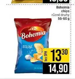 Jip Bohemia chips různé druhy 55-60 g nabídka