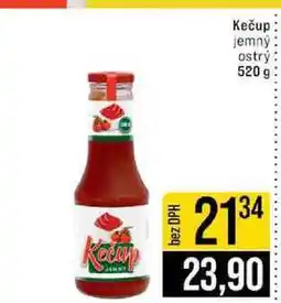 Jip Kečup jemný ostrý 520 g nabídka