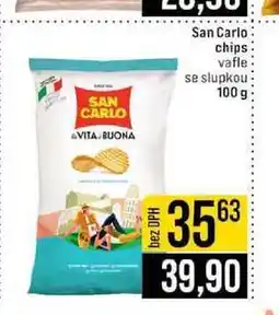 Jip San Carlo chips vafle se slupkou 100 g nabídka