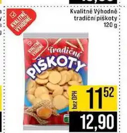 Jip Kvalitně Výhodně tradični piškoty 120 g nabídka