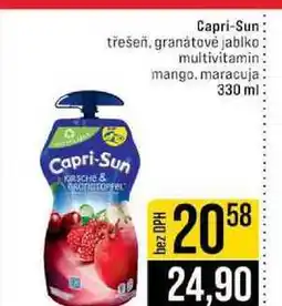 Jip Capri-Sun třešeň, granátové jablko multivitamin mango, maracuja 330 ml nabídka