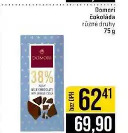 Jip Domori čokoláda různé druhy 75g nabídka