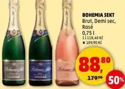 Penny Market Bohemia sekt Brut, Demi sec, Rosé nabídka