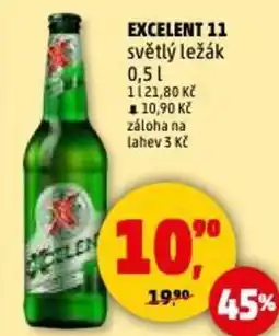 Penny Market Excelent 11 světlý ležák nabídka