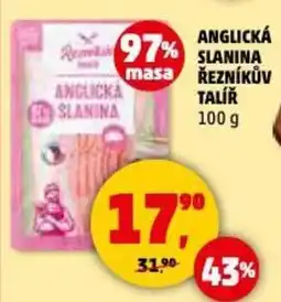 Penny Market Anglická slanina řezníkův talíř nabídka