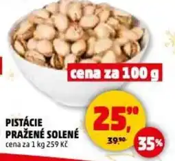 Penny Market Pistácie pražené solené nabídka