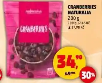 Penny Market Cranberries naturalia nabídka