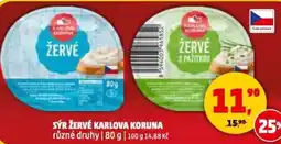 Penny Market Sýr žervé karlova koruna nabídka