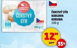 Penny Market Čerstvý sýr karlova koruna nabídka