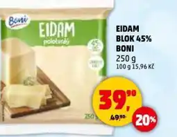 Penny Market Eidam blok 45% boni nabídka
