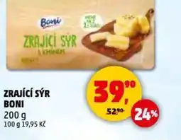 Penny Market Zrající sýr boni nabídka