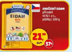 Penny Market Madeta Jihočeský eidam přírodní nabídka