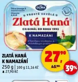 Penny Market OLMA Zlatá haná k namazání nabídka