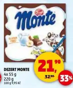 Penny Market DEZERT MONTE nabídka