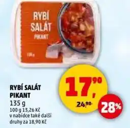 Penny Market Rybí salát pikant nabídka