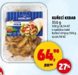 Penny Market Kuřecí kebab nabídka