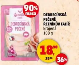 Penny Market Debrecínská pečeně řezníkův talíř krájená nabídka