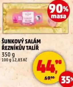 Penny Market Šunkový salám řezníkův talíř nabídka