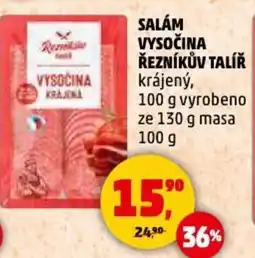 Penny Market Salám vysočina řezníkův talíř nabídka