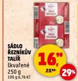 Penny Market Sádlo řezníkův talíř škvařené nabídka