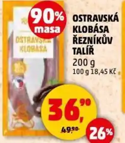 Penny Market Ostravská klorasa řezníkův talíř nabídka