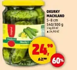 Penny Market Okurky machland 5-8 cm nabídka