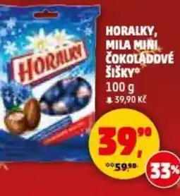 Penny Market Horalky, mila mini čokoládové šišky nabídka