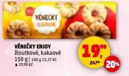 Penny Market Věnečky enjoy žloutkové, kakaové nabídka