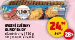 Penny Market Ovesné sušenky olinky enjoy nabídka