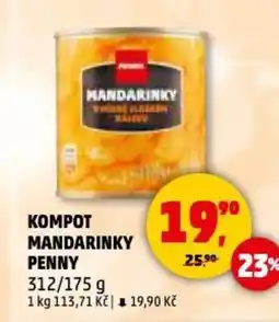 Penny Market Kompot mandarinky penny nabídka