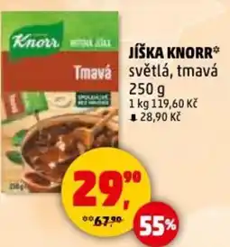 Penny Market Jíška knorr světlá, tmavá nabídka