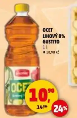 Penny Market Ocet lihový 8% gustito nabídka