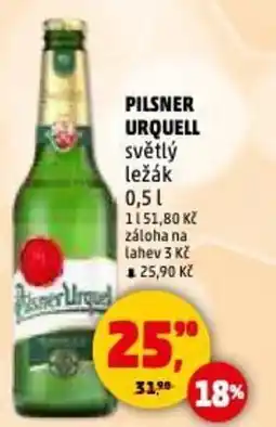 Penny Market Pilsner urquell světlý ležák nabídka