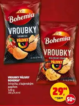 Penny Market Vroubky pálivky bohemia sriracha, s kajenským pepřem nabídka
