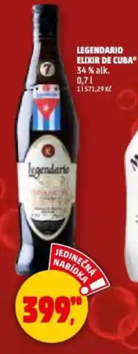 Penny Market Legendario elixir de cuba nabídka