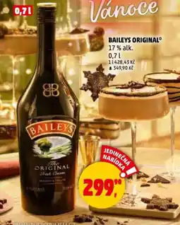 Penny Market Baileys original 17% alk. nabídka