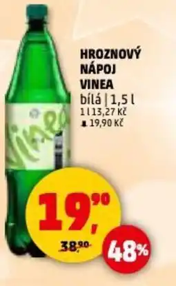 Penny Market Hroznový nápoj vinea bílá nabídka