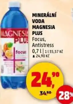 Penny Market Minerální voda magnes plus Focus, Antistress nabídka