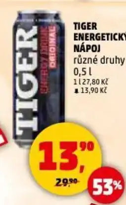 Penny Market Tiger energetický nápoj nabídka