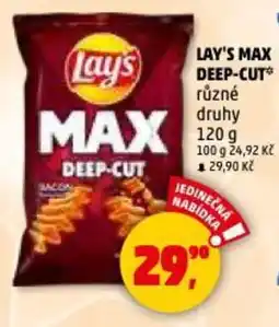 Penny Market Lay's max deep-cut nabídka