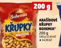Penny Market Arašídové krupky bohemia nabídka