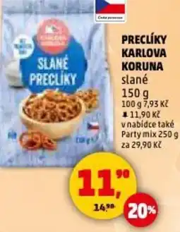 Penny Market Preclíky karlova koruna slané nabídka